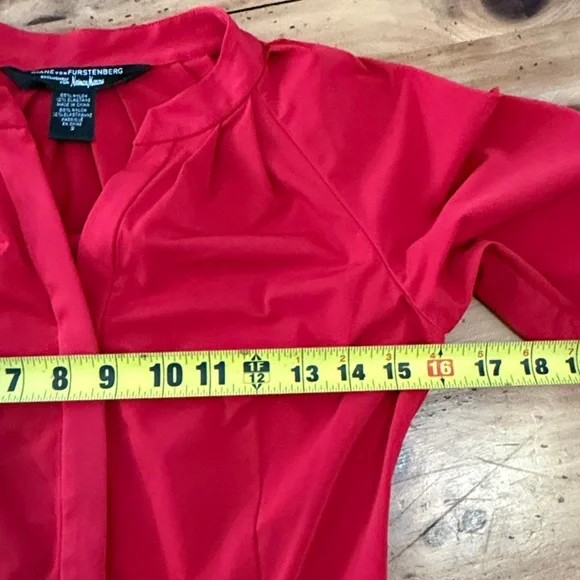 Diane Von Furstenberg button down dress size 2 - Picture 7 of 15